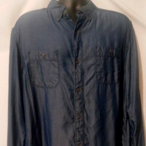 Mens tencel shirt XL by weatherproof